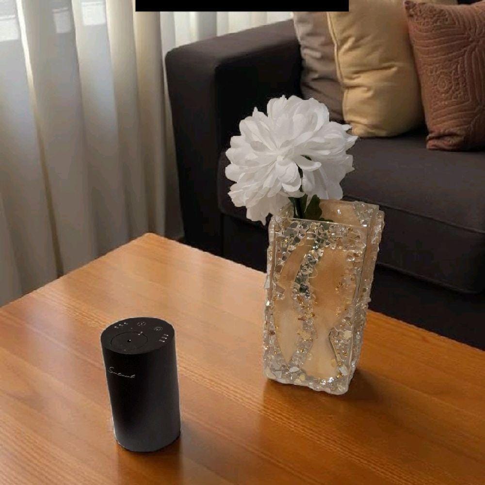 Glam Golden Peach Crystallized Vase – Elegant 3D Home Decor