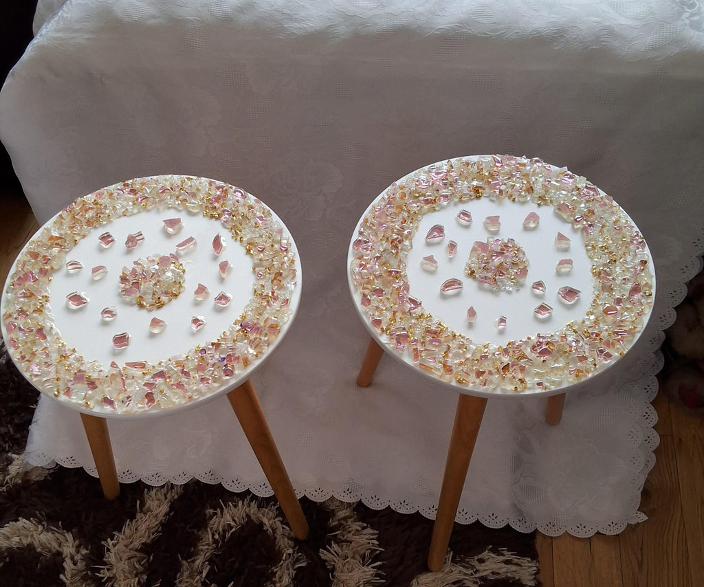 Resin Crystallized Decorative Artwork, Home Decor Accent