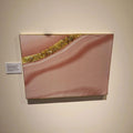 Entrepreneur Artist of 3D elegant unique abstract artwork paintings, hand-designed with crystals encased. Size 18x24