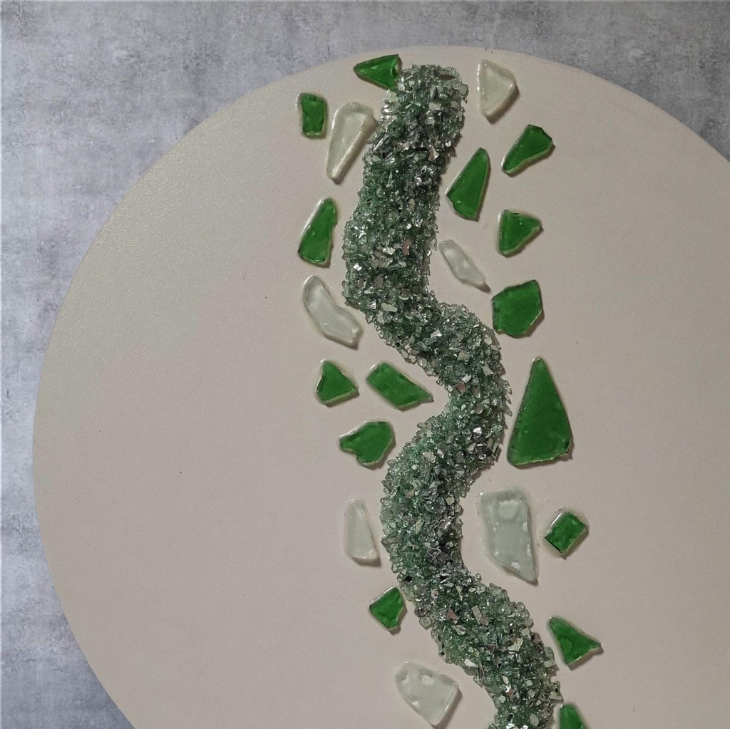 Hand Designed 3D Glass Crystal Artwork – Decorative Tabletop Sculpture