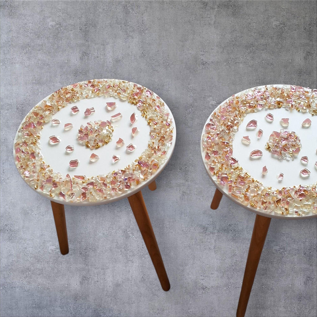 Resin Crystallized Decorative Artwork, Home Decor Accent
