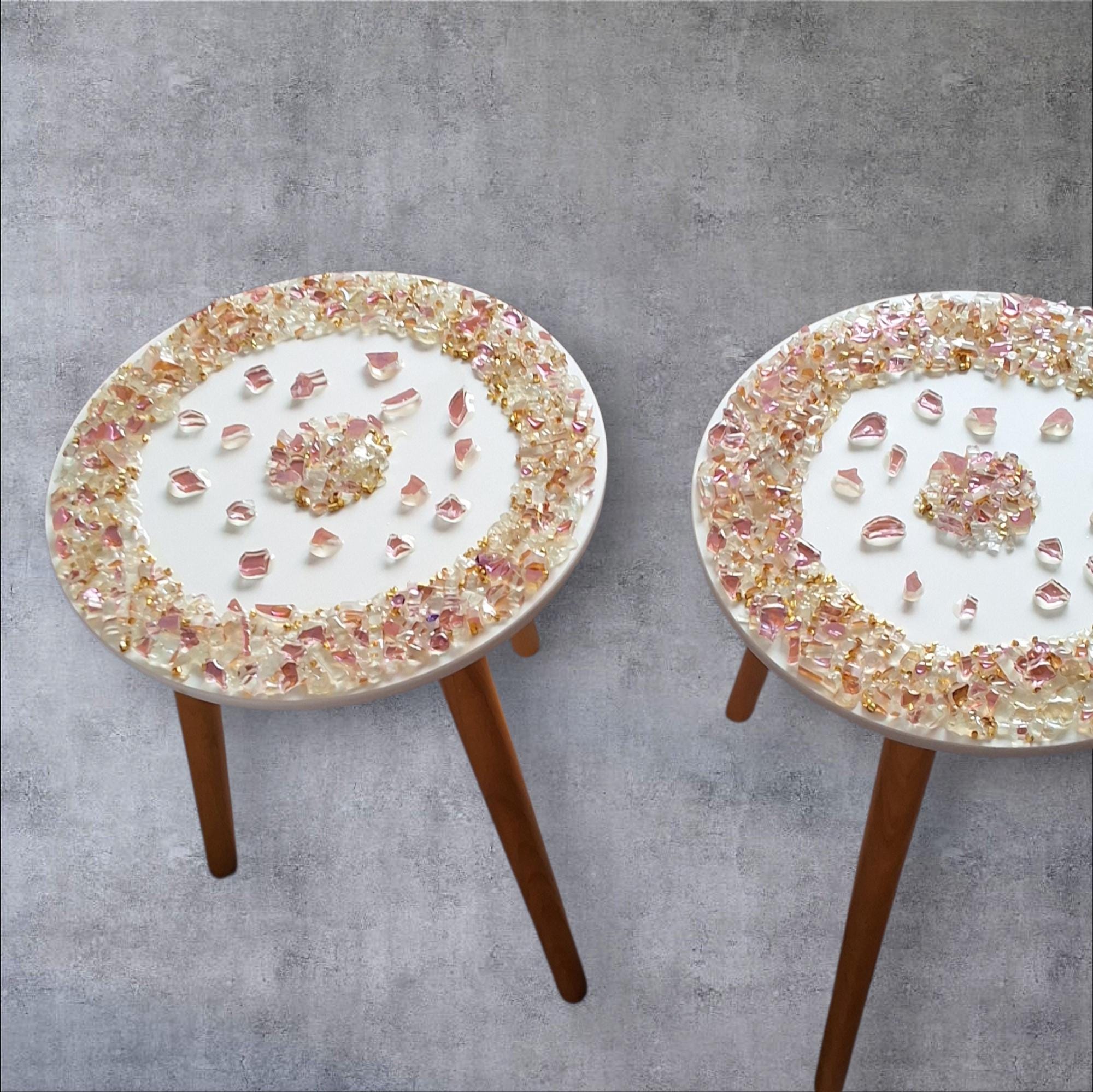 Resin Crystallized Decorative Artwork, Home Decor Accent