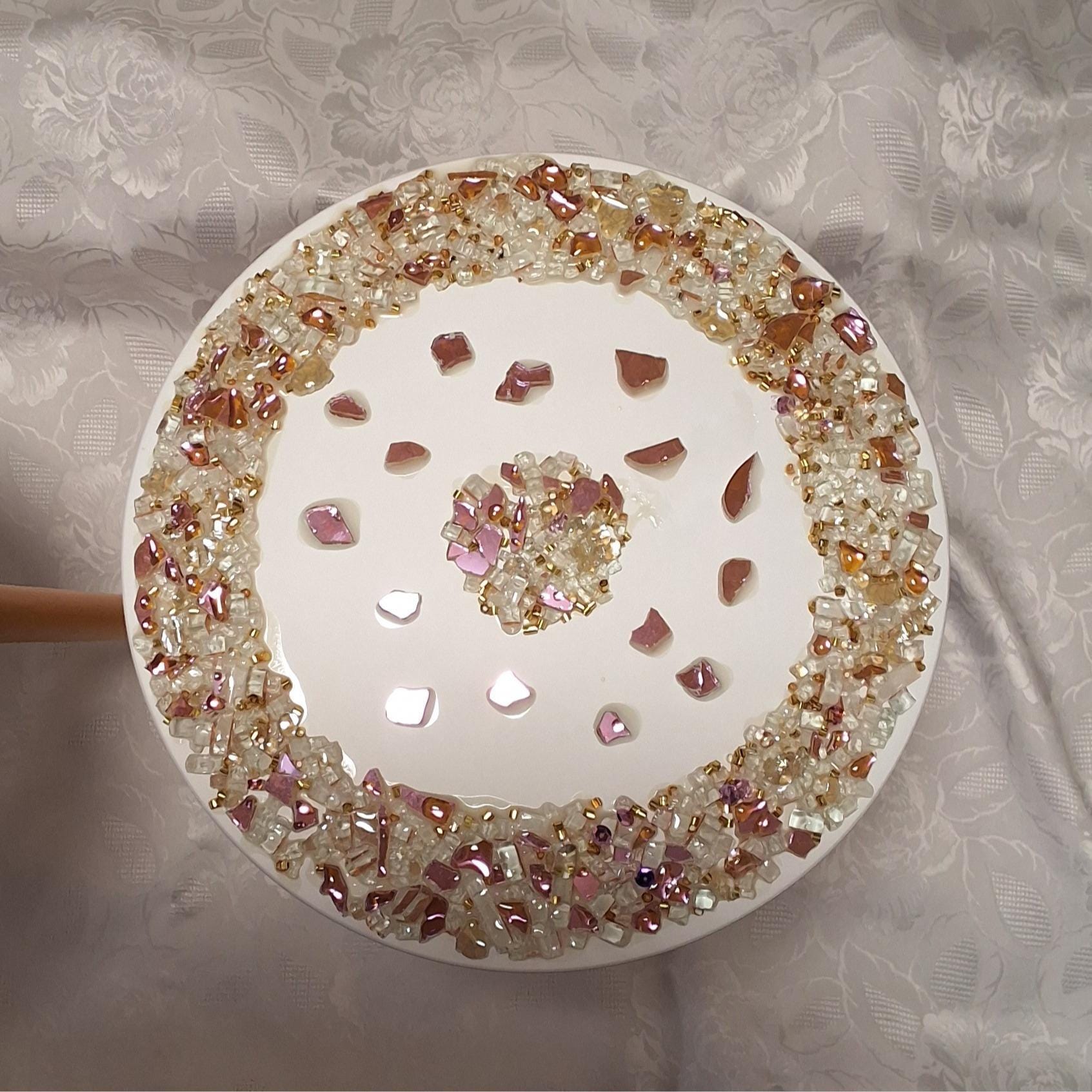 Resin Crystallized Decorative Artwork, Home Decor Accent