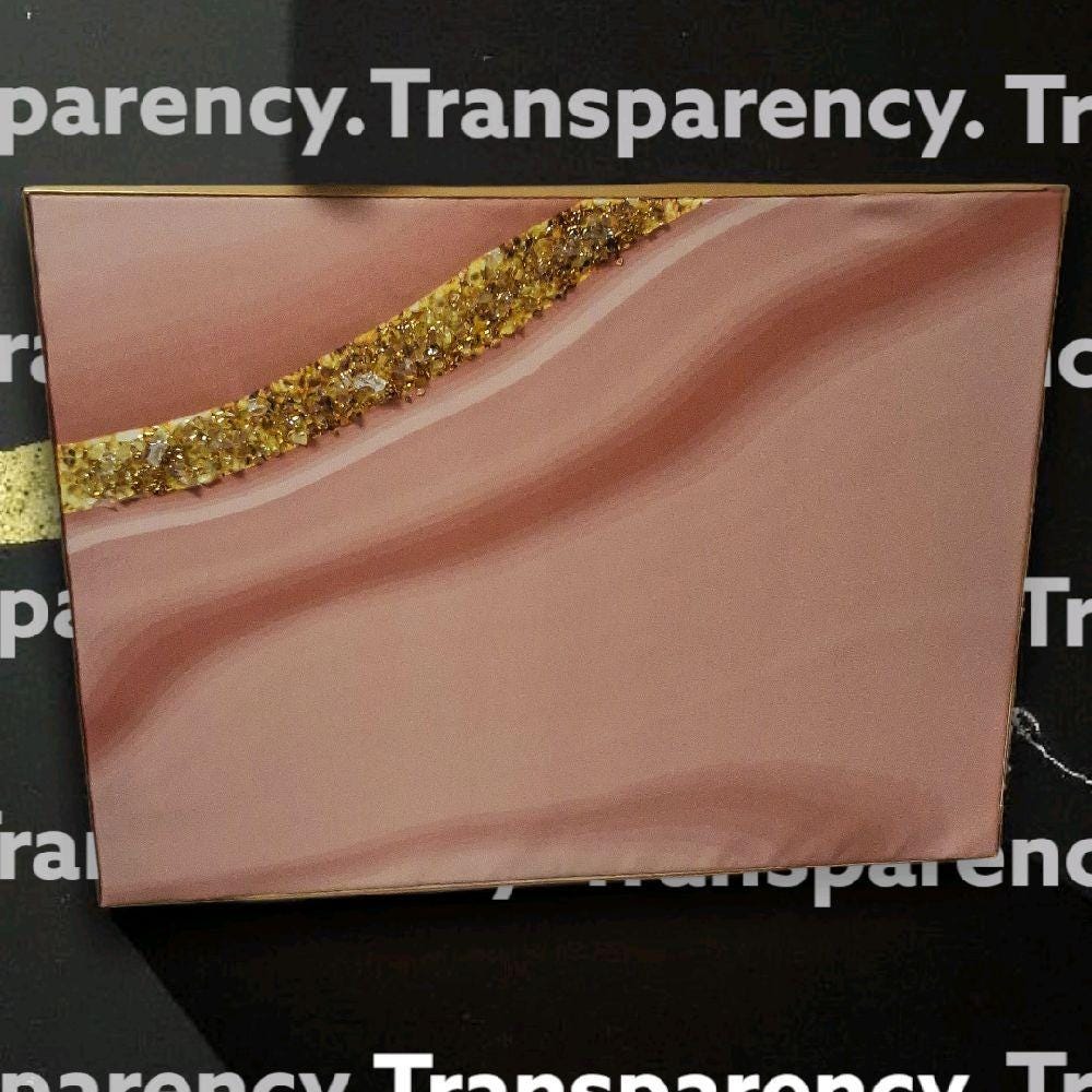 Entrepreneur Artist of 3D elegant unique abstract artwork paintings, hand-designed with crystals encased. Size 18x24