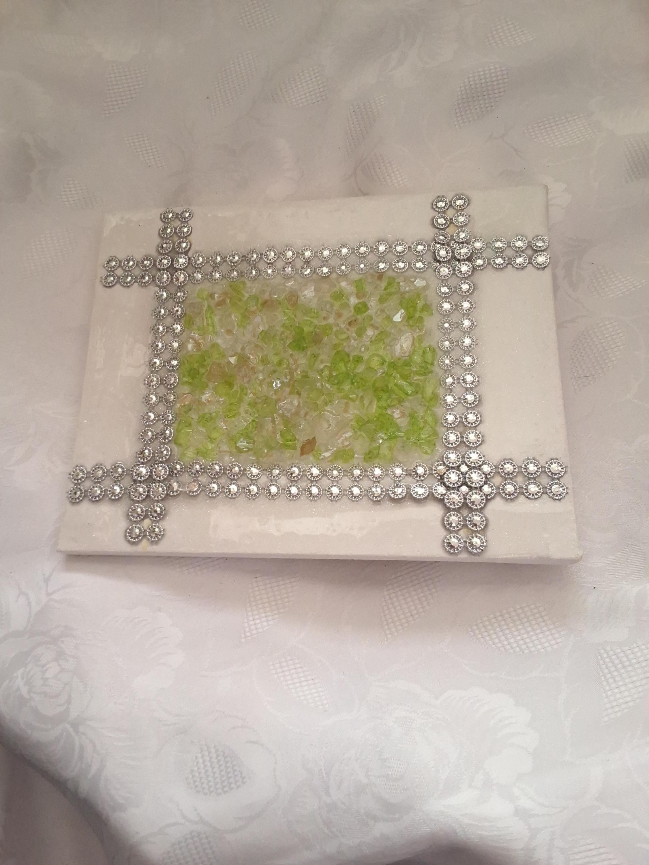 3D Crystallized Artwork, Home Decor