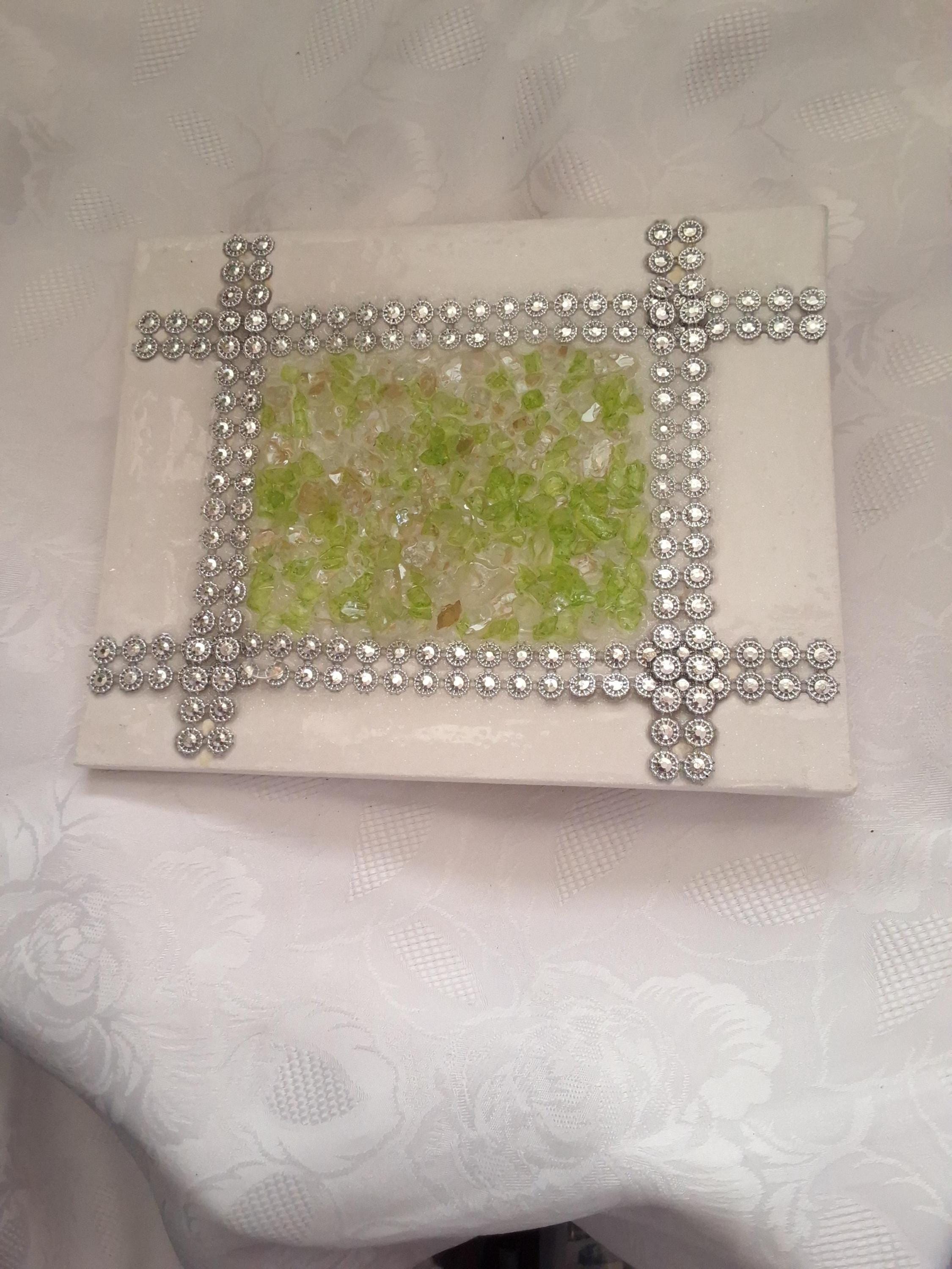 3D Crystallized Artwork, Home Decor