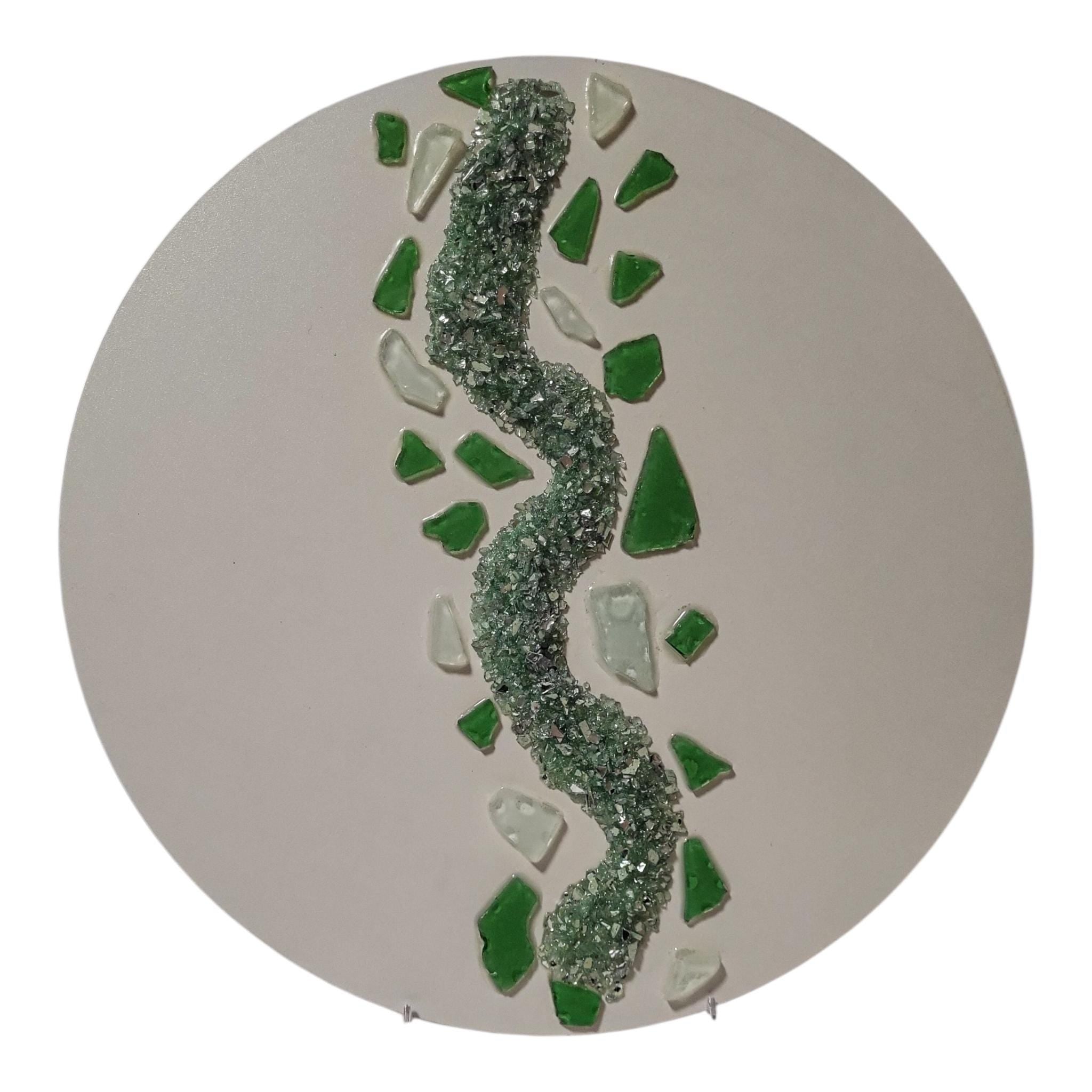 Hand Designed 3D Glass Crystal Artwork – Decorative Tabletop Sculpture